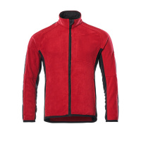 MASCOT® Workwear Fleece jas | UNIQUE | 0209 rood/zwart | 16003-302-0209