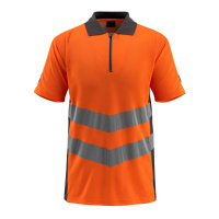 MASCOT® Workwear Poloshirt | SAFE SUPREME | 1418 hi-vis oranje/donkerantraciet | 50130-933-1418
