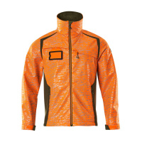 MASCOT® Workwear Softshell jas | ACCELERATE SAFE | 1433 hi-vis oranje/mosgroen | 19202-291-1433