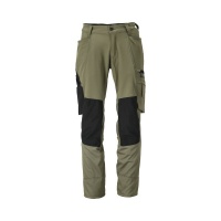 MASCOT® Workwear Broek met kniezakken | LIMITED EDITION | 3309 mosgroen/zwart | Z7179-511-3309