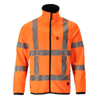 MASCOT® Workwear Fleecetrui met rits | ACCELERATE SAFE | 14 hi-vis oranje | 24103-315-14
