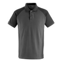 MASCOT® Workwear Poloshirt | UNIQUE | 1809 donkerantraciet/zwart | 50569-961-1809