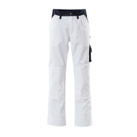 MASCOT® Workwear Werkbroek met kniezakken | IMAGE | 61 wit/marine | 00979-430-61