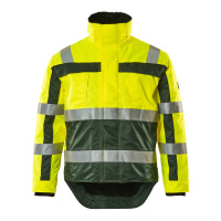 MASCOT® Workwear Winterjas | SAFE COMPETE | 1703 hi-vis geel/groen | 07223-880-1703