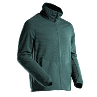 MASCOT® Workwear Microfleece trui met rits | CUSTOMIZED | 34 bosgroen | 22803-639-34