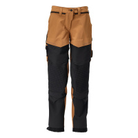 MASCOT® Workwear Werkbroek met kniezakken | CUSTOMIZED | 5409 notenbruin/zwart | 22278-605-5409
