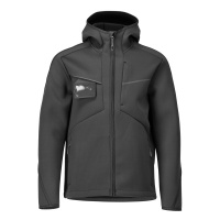 MASCOT® Workwear Softshell jas met capuchon | CUSTOMIZED | 09 zwart | 22086-662-09