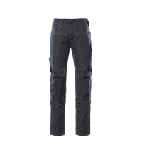 MASCOT® Workwear Werkbroek met kniezakken | UNIQUE | 0918 zwart/donkerantraciet | 12679-442-0918