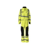 MASCOT® Workwear Overall met kniezakken | ACCELERATE MULTISAFE | 17010 hi-vis geel/donkermarine | 2