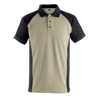 MASCOT® Workwear Poloshirt | UNIQUE | 5509 lichtkhaki/zwart | 50569-961-5509