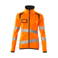 MASCOT® Workwear Fleecetrui met rits | ACCELERATE SAFE | 14010 hi-vis oranje/donkermarine | 19153-31