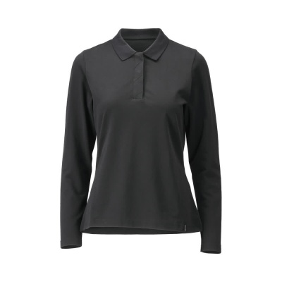Foto van MASCOT® Workwear Poloshirt, met lange mouwen | CROSSOVER | 90 diepzwart | 26093-961-90