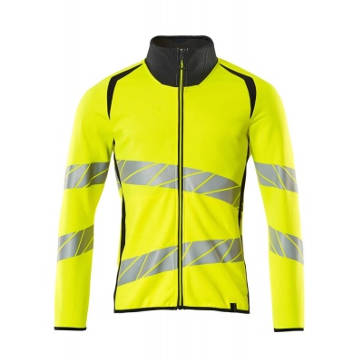 MASCOT® Workwear Sweatshirt met rits | ACCELERATE SAFE | 17010 hi-vis geel/donkermarine | 19184-781 Foto van MASCOT® Workwear Sweatshirt met rits | ACCELERATE SAFE | 17010 hi-vis geel/donkermarine | 19184-781