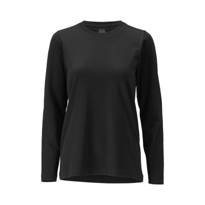 Foto van MASCOT® Workwear T-shirt, met lange mouwen | CROSSOVER | 90 diepzwart | 26091-965-90