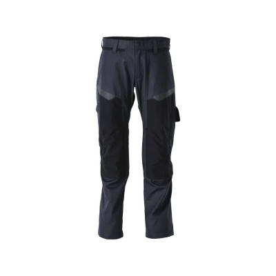 Foto van MASCOT® Workwear Broek met kniezakken | ACCELERATE MULTISAFE | 01017 donkermarine/hi-vis geel | 215