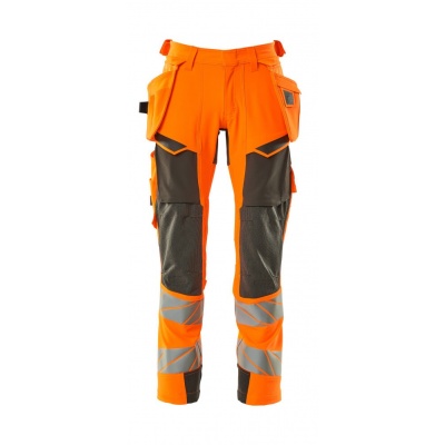 Foto van MASCOT® Workwear Broek met spijkerzakken | ACCELERATE SAFE | 1418 hi-vis oranje/donkerantraciet | 1