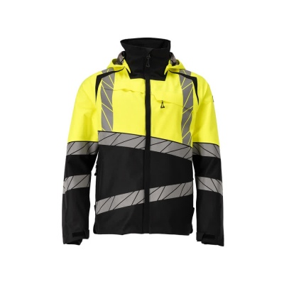 Foto van MASCOT® Workwear Shell jas | ACCELERATE SAFE | 0917 zwart/hi-vis geel | 25001-231-0917