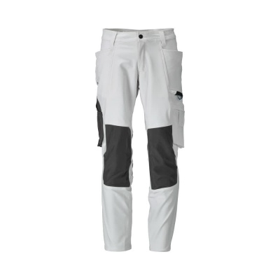 Foto van MASCOT® Workwear Broek met kniezakken | LIMITED EDITION | 06888 wit/antraciet | Z7079-511-06888