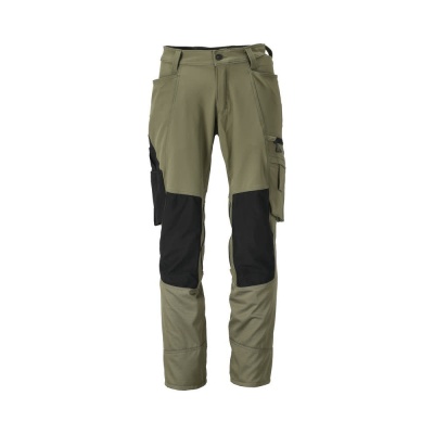 Foto van MASCOT® Workwear Broek met kniezakken | LIMITED EDITION | 3309 mosgroen/zwart | Z7179-511-3309