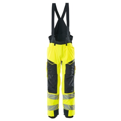 Foto van MASCOT® Workwear Winter Werkbroek | ACCELERATE SAFE | 17010 hi-vis geel/donkermarine | 19090-449-17
