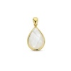 Afbeelding van 14 karaat geelgouden hanger met zirkonia 4025777