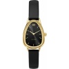 Afbeelding van Danish Design Fjordsten Gold Black Dameshorloge IV15Q1306