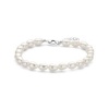 Afbeelding van Zoetwaterparelarmband met zilver 1341371