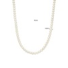 Afbeelding van 14 krt geelgouden collier 6 mm zoetwaterparel met 14 krt geelgouden sluiting 4028125