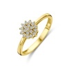 Afbeelding van 14 krt geelgouden ring met zirkonia 4030846