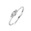 Afbeelding van 18 krt witgouden ring met 0.14 crt diamant 7100049