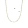 Afbeelding van 14 krt geelgouden collier 6 mm zoetwaterparel met 14 krt geelgouden sluiting 4028126