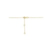 Afbeelding van 14 krt geelgouden collier met harthanger en zirkonia 4029536