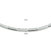 Afbeelding van Zilveren collier 1326310