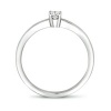 Afbeelding van Witgouden ring met briljant 0.15 crt 4105744