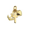 Afbeelding van Gouden hanger geloof, hoop en liefde 4014844