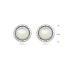 Afbeelding van Zilveren oorknoppen met parelmoer 1337730
