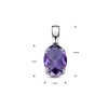Afbeelding van Amethist hanger met zilver 1337692