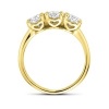 Afbeelding van 14 krt geelgouden ring met 1.50 crt lab grown diamant 4034114
