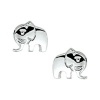 Afbeelding van Zilveren oorknoppen olifant 1329502
