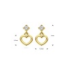 Afbeelding van 14 krt geelgouden oorknoppen 4030006