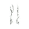 Afbeelding van Zilveren oorhangers met zirkonia 1021071