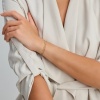 Afbeelding van 14 krt gouden armband figaro 4025994