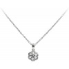Afbeelding van Zilveren collier met hanger met zirkonia 6512901082