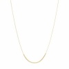 Afbeelding van 14 krt geelgouden collier SWCN10340-Y