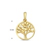 Afbeelding van 14 krt gouden hanger levensboom 4018545