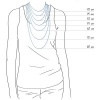 Afbeelding van Zilveren collier met hanger met zirkonia 6512901082