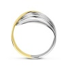 Afbeelding van 14 krt bicolour gouden ring 4209027