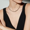 Afbeelding van Zilveren schakelcollier 102098745