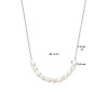 Afbeelding van Zilveren collier met parel 1335741