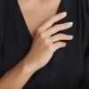 Afbeelding van 14 karaat geelgouden ring met zirkonia 4205716